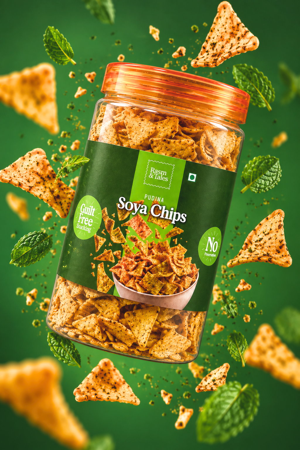 Pudina Soya Chips
