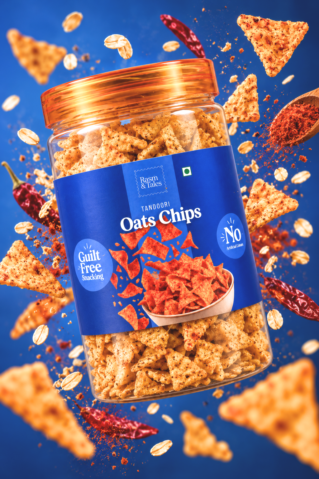 Tandoori Oats Chips