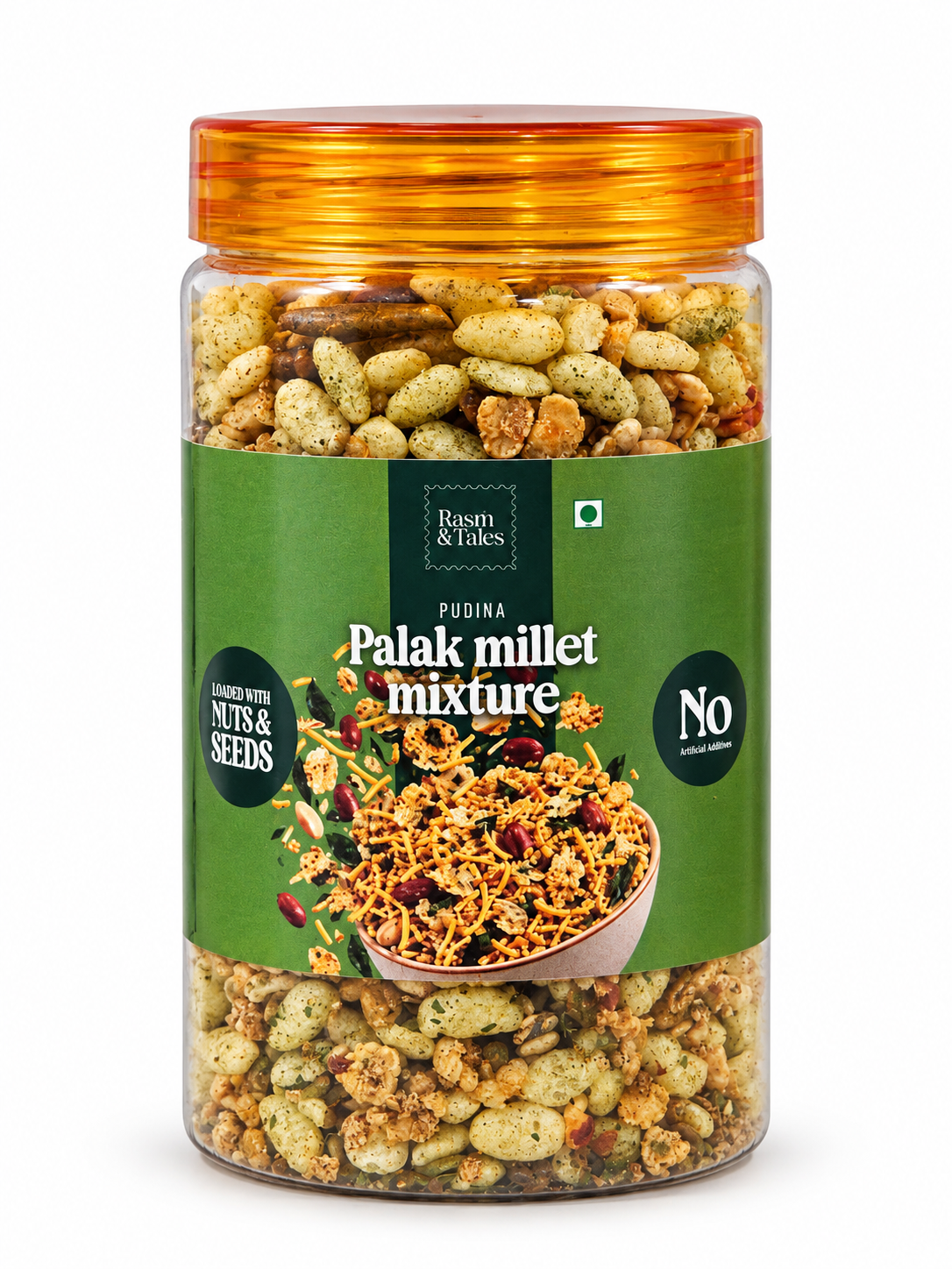 Palak Millet Mixture (Pudina)