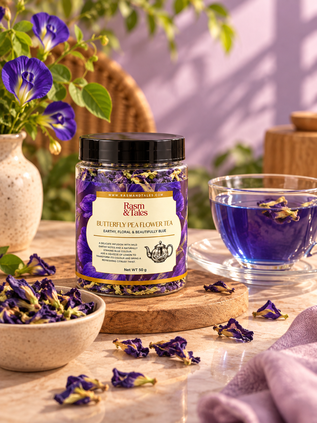 Butterfly Pea Flower Tea