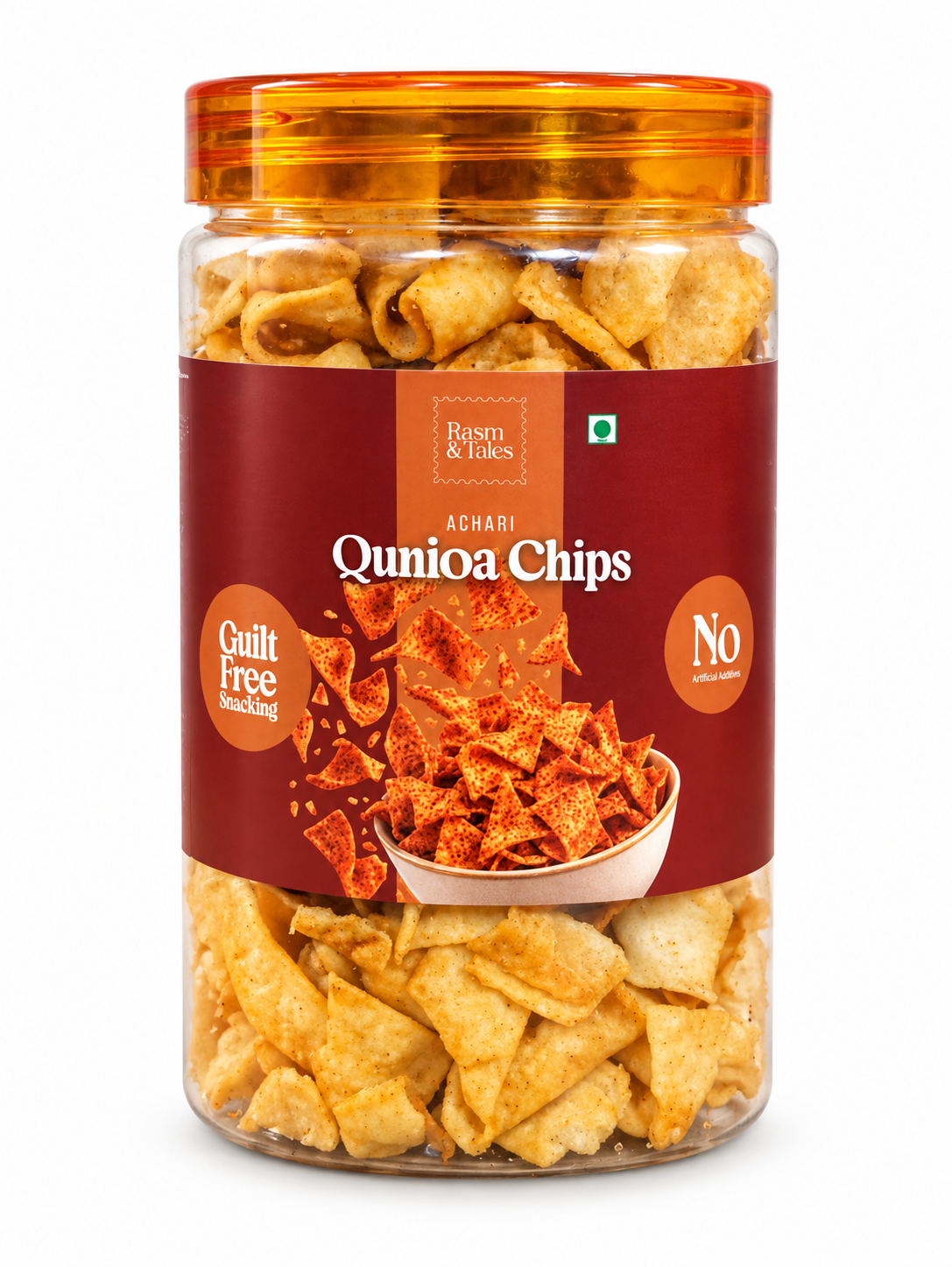 Achaari Quinoa Chips
