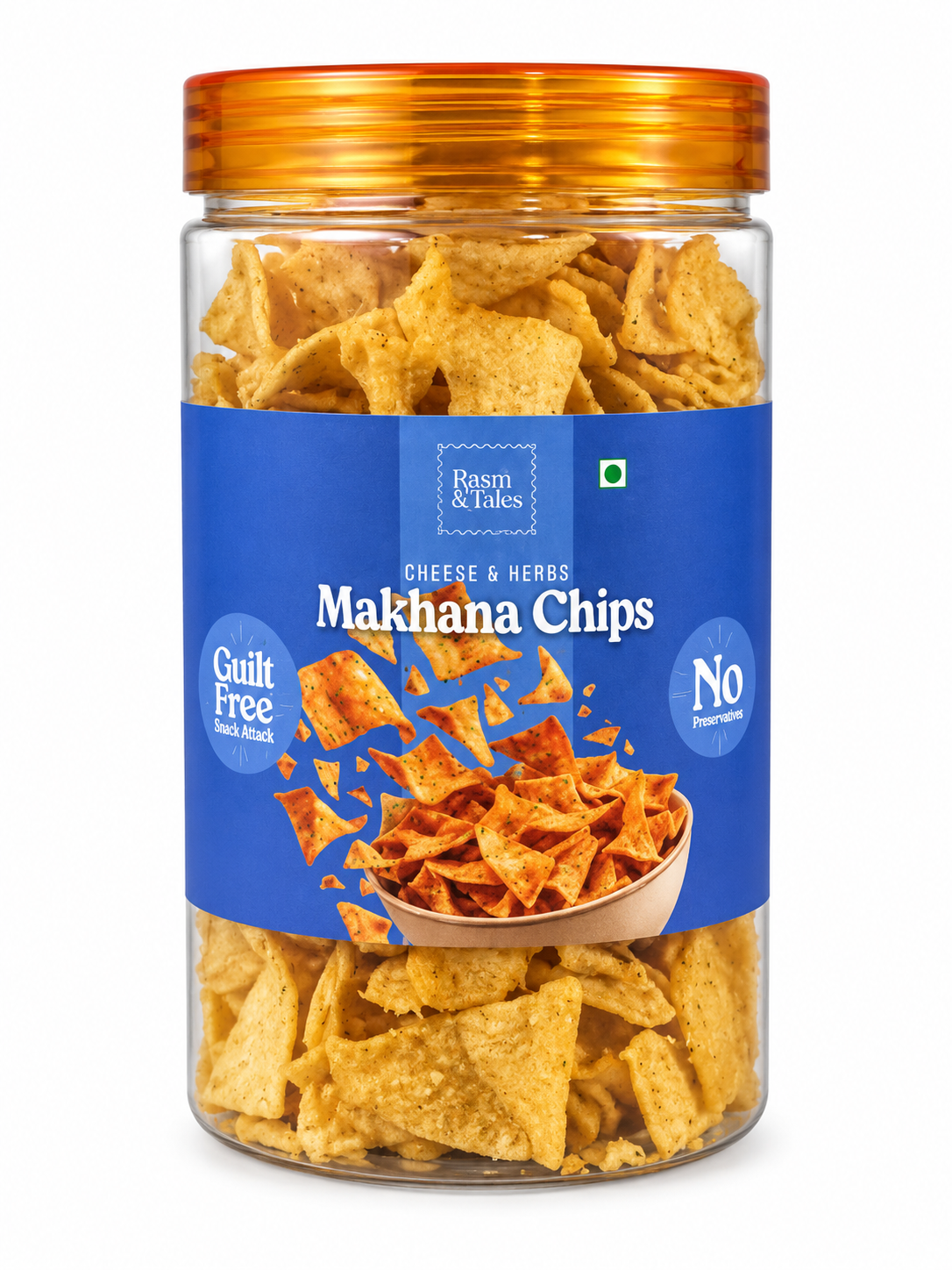 Cheese & Herbs Makhana Chips