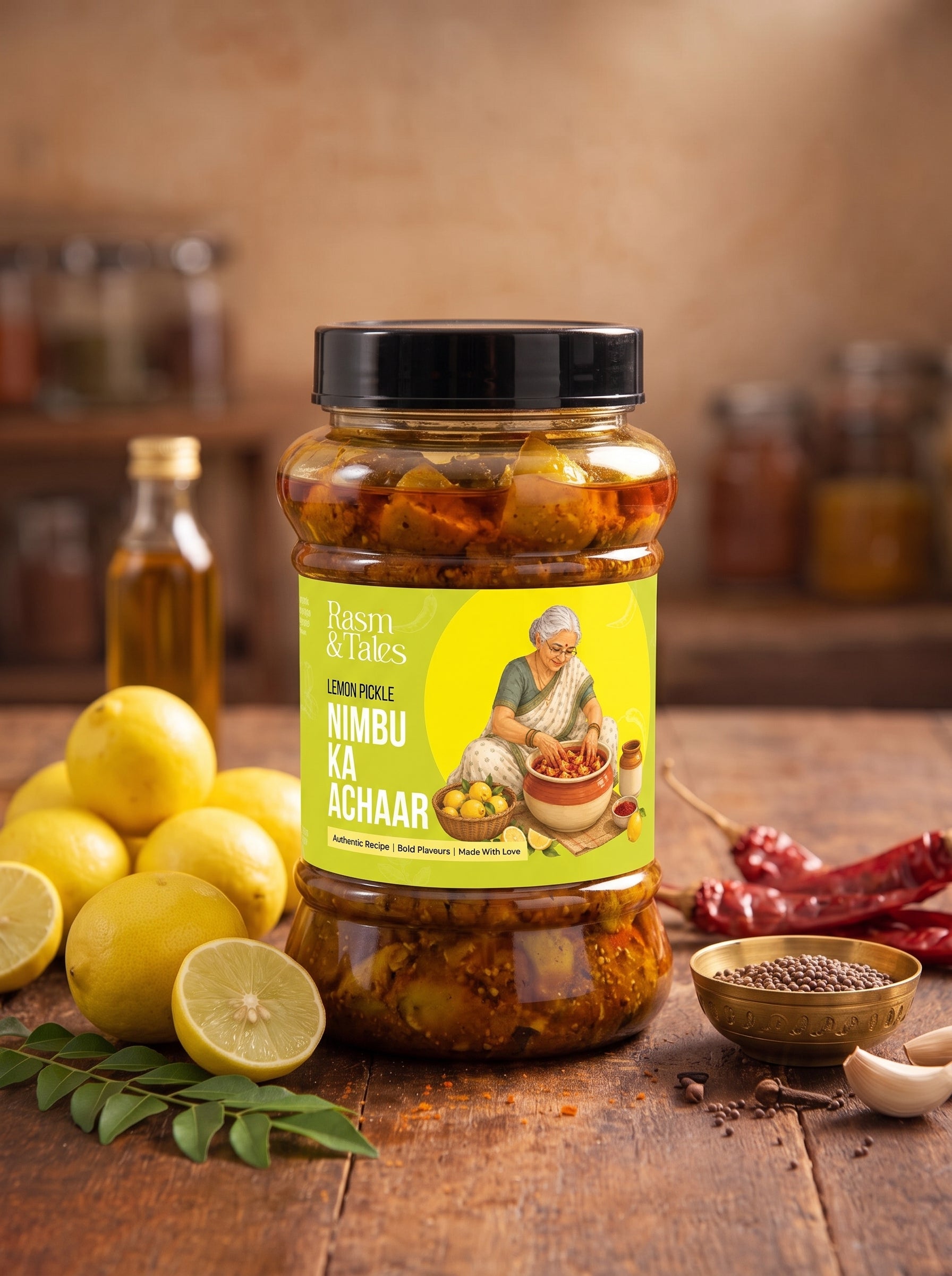 Nimbu Ka Achaar (Lemon Pickle)