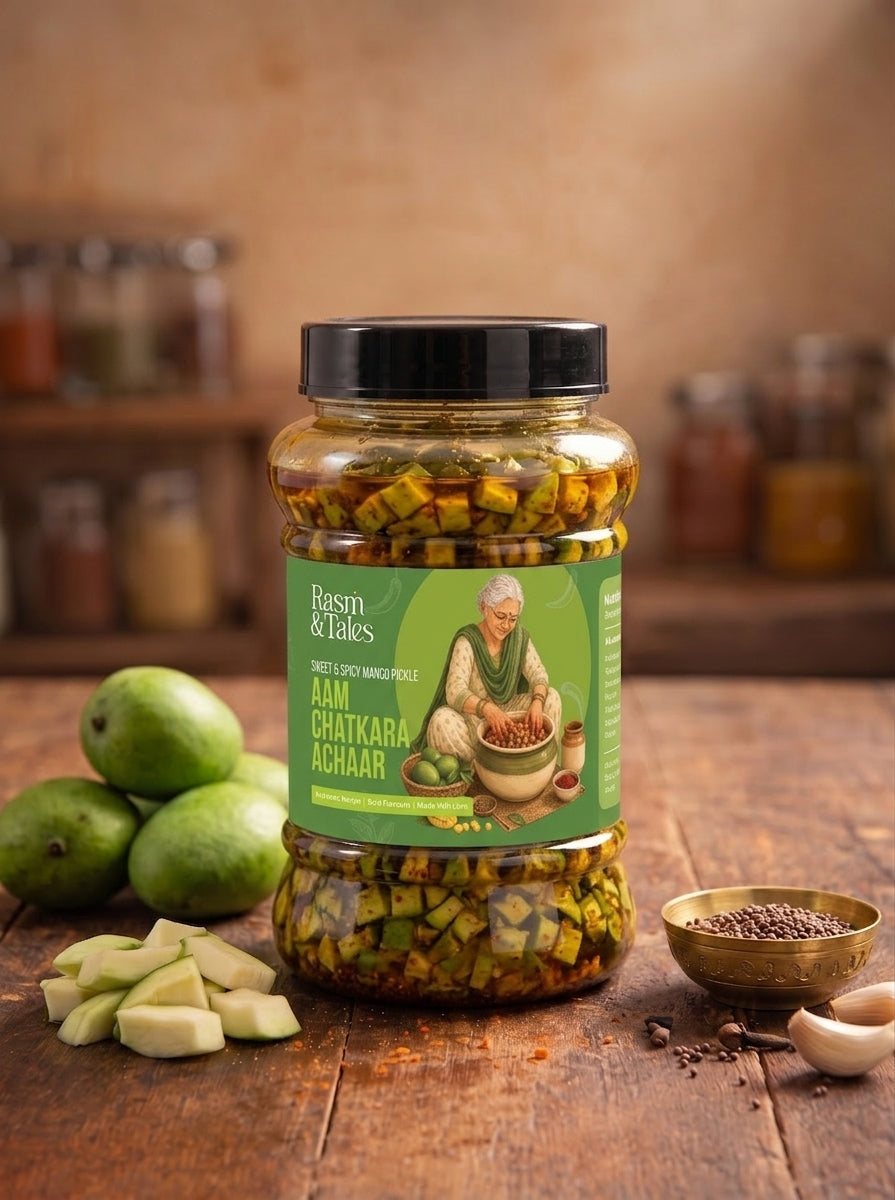 Aam Chatkara (Diced Mango Pickle)