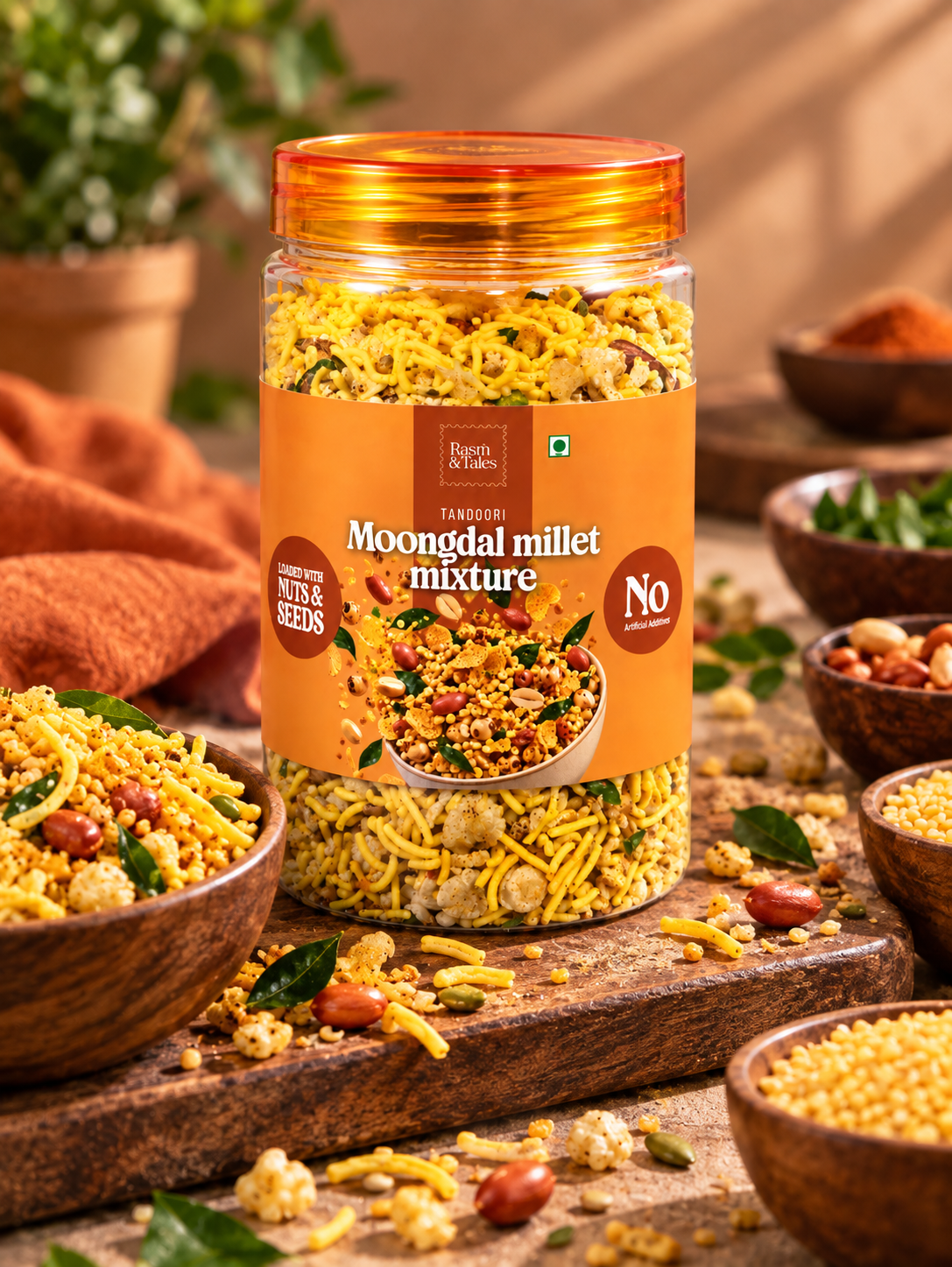 Moongdal Millet Mixture (Tandoori)